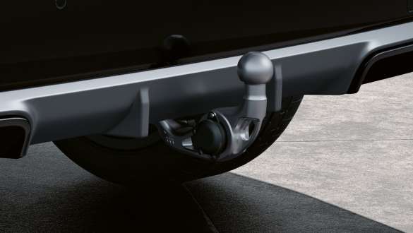 BMW X1 U11 PHEV Exterieur Anhängerkupplung BMW X1 U11 PHEV Exterieur Frozen Pure Grey metallic Anhängerkupplung Detail