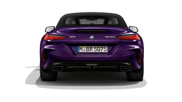 BMW Z4 G29 Thundernight Heckansicht BMW Z4 G29 2022 Thundernight Heckansicht