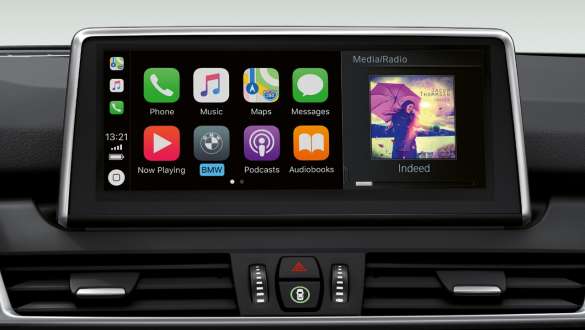Apple CarPlay® de la BMW Série 2 Gran Tourer Apple CarPlay® de la BMW Série 2 Gran Tourer F46 2018 habitacle
