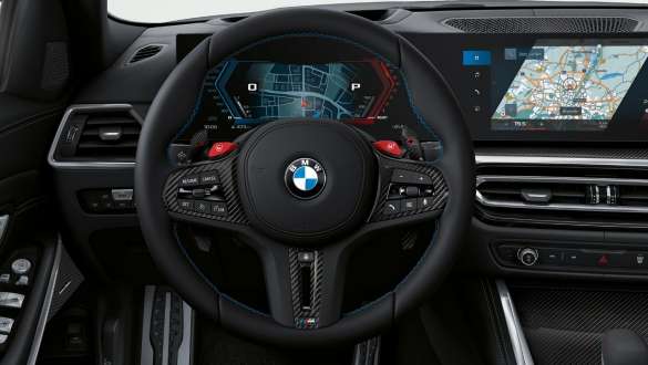 Volant M Carbon BMW M3 Competition Touring G81 BMW M3 Competition Touring G81 volant M Carbon Poste de conduite