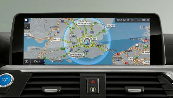 Connected Charging Services de la BMW iX3 G08 Services Connected Charging BMW iX3 G08 2020 Control Display, habitacle