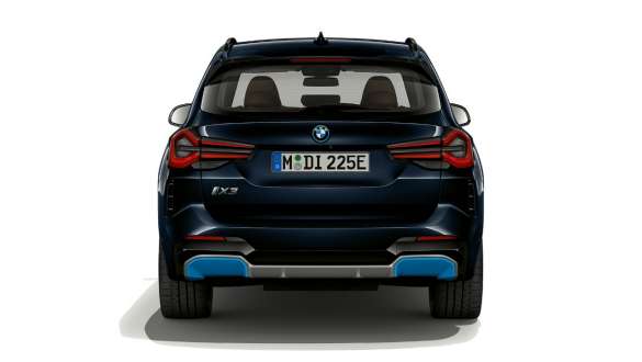 Vue arrière de la BMW iX3 BMW iX3 G08 2021, vue arrière