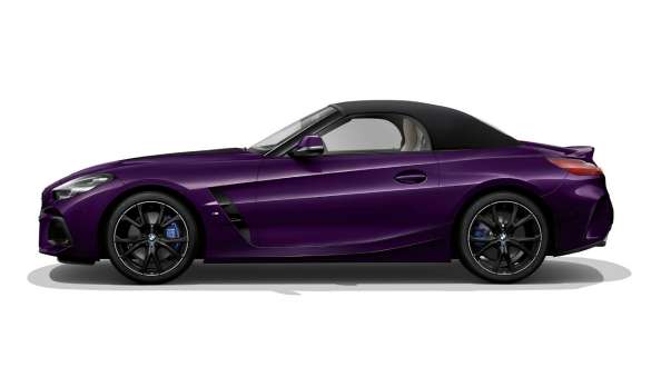 BMW Z4 G29 Thundernight, vue de profil BMW Z4 G29 2022 Thundernight, vue de profil
