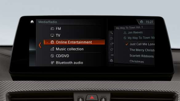 Online Entertainment della BMW X2 M35i (F39) Online Entertainment della BMW X2 M35i(F39) interni