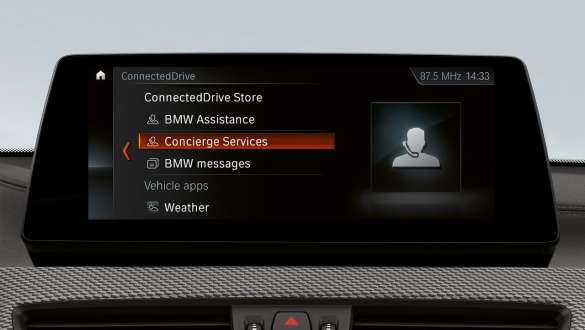 Concierge Service della BMW X2 M35i (F39) Concierge Service della BMW X2 M35i (F39) interni
