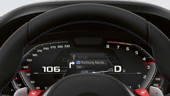 Combinazione di strumenti specifica M della BMW M5 F90 2020 Combinazione di strumenti specifica M della BMW M5 F90 LCI Facelift 2020 Cockpit