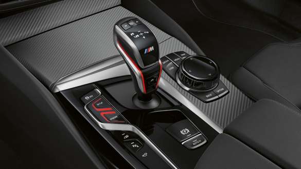 Selettore marce M della BMW M5 F90 2020 Selettore marce M della BMW M5 F90 LCI Facelift 2020 Abitacolo