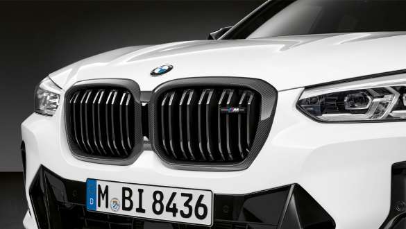BMW X4 G02 M Performance griglia frontale in carbonio 2021 BMW X4 G02 M Performance griglia frontale in carbonio 2021