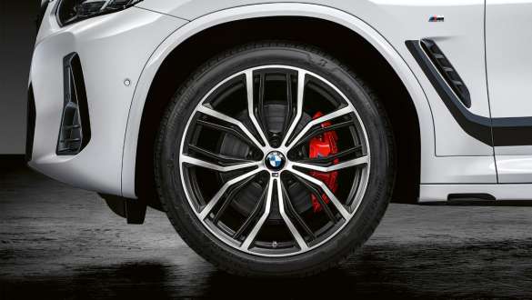 BMW X4 G02 Cerchio forgiato M Performance da 21”, styling a Y nº 701 M in bicolore 2021 BMW X4 G02 21” Cerchio forgiato M Performance, styling a Y nº 701 M in bicolore (Black matt, lucidato a specchio) 2021