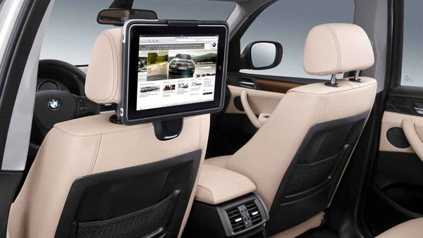 bmw x5 ipad holder 2019