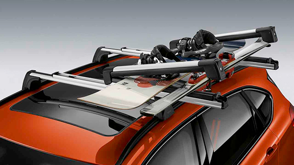 Porte-skis/porte-snowboards BMW extensible latéralement