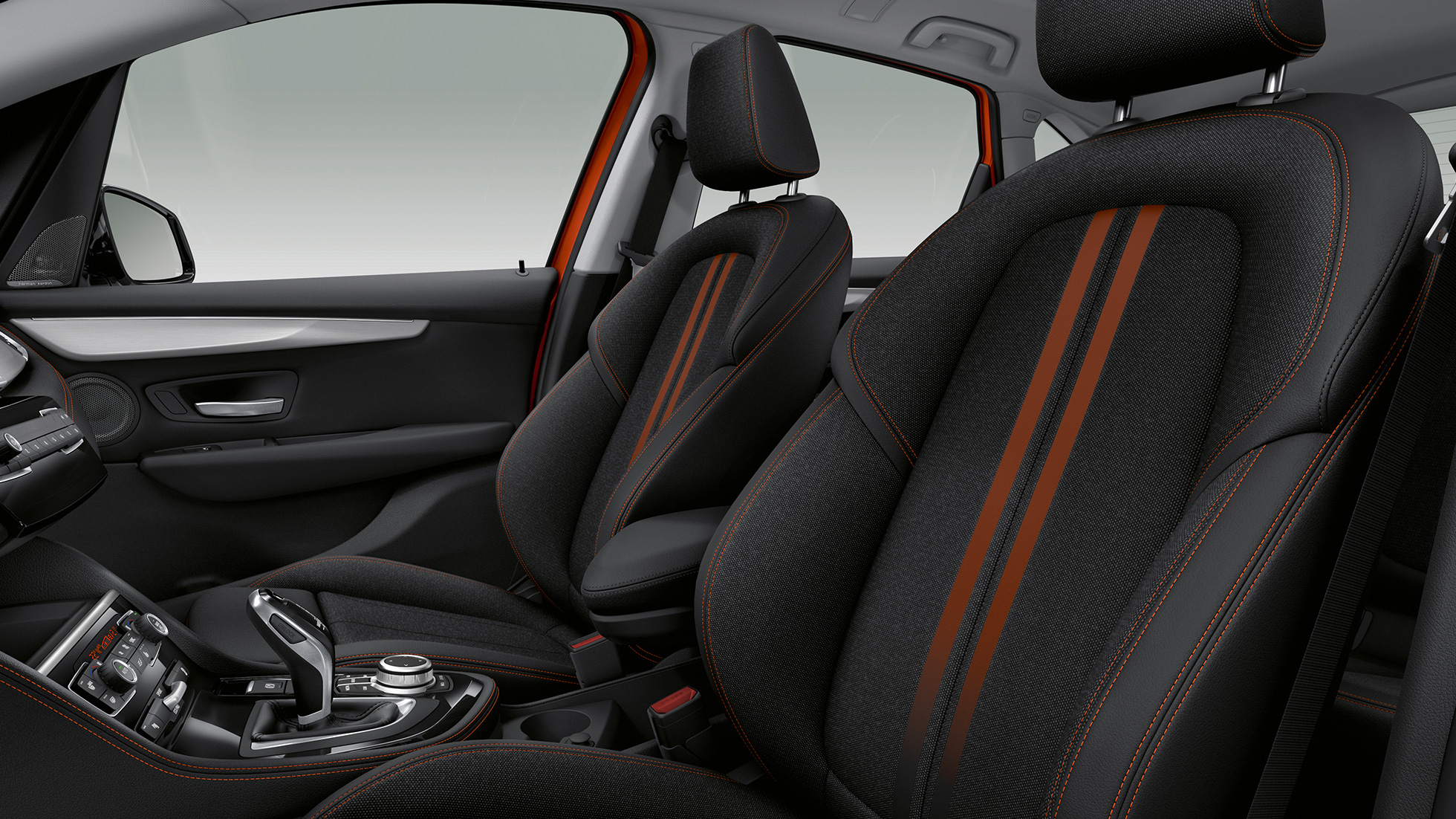 Sièges sport de la BMW Série 2 Active Tourer F45 Sièges sport de la BMW Série 2 Active Tourer F45 2018, habitacle