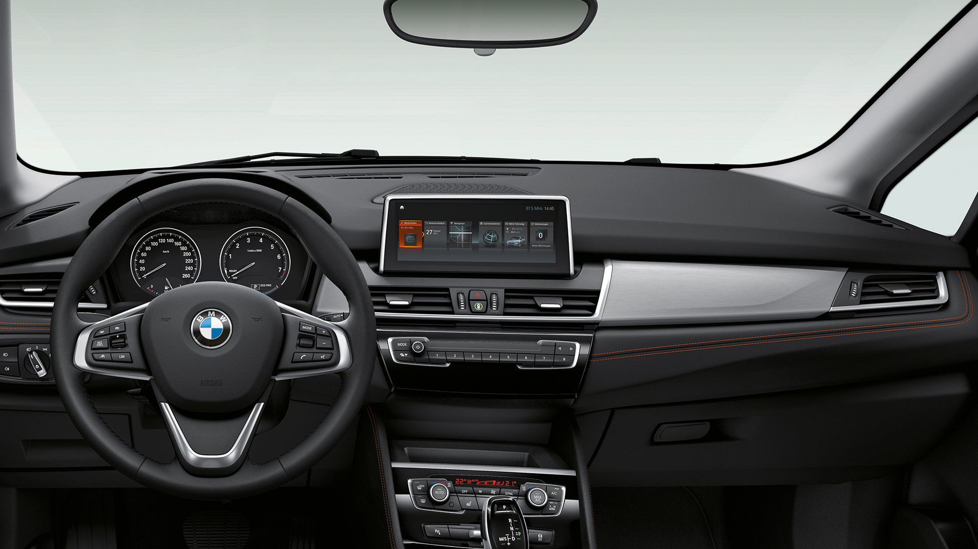 Cockpit BMW 2er Active Tourer Modell Sport Line F45 Cockpit BMW 2er Active Tourer Modell Sport Line 220i F45 2018