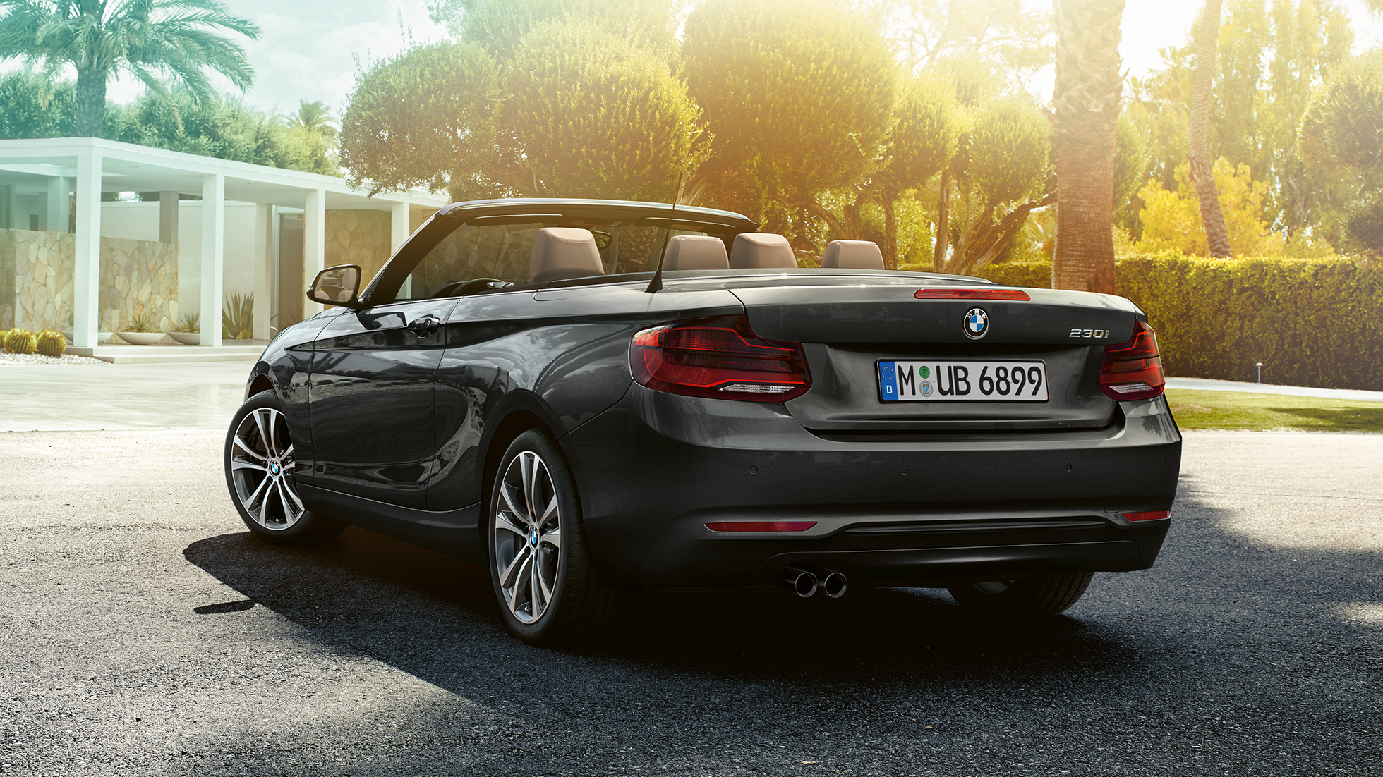 BMW 2er Cabrio, Dreiviertel Heckschuss F23 BMW 2er Cabrio, Dreiviertel Heckschuss F23