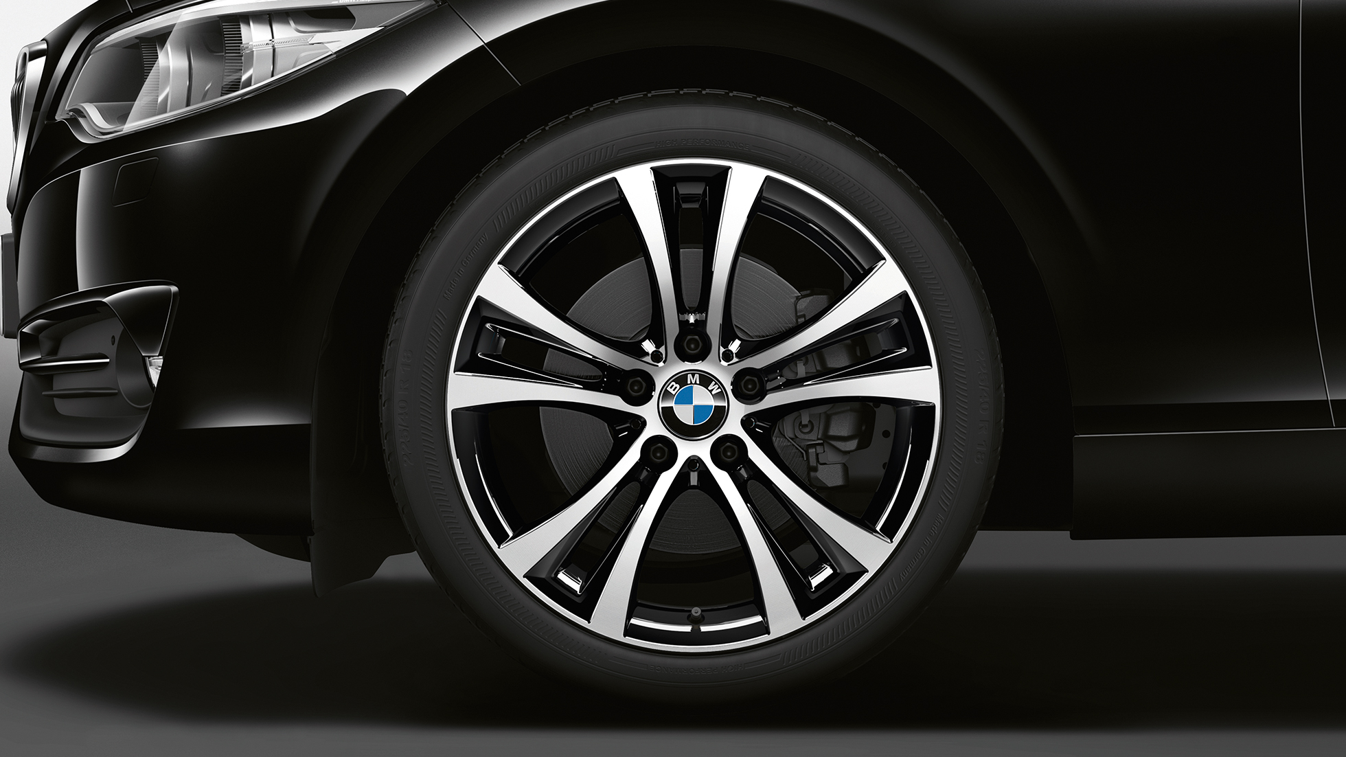 BMW Serie 2 Coupé, modello Sport Line, ruote BMW Serie 2 Coupé, modello Sport Line, ruote