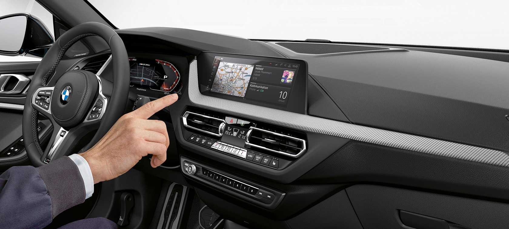 BMW M235i xDrive Gran Coupé mit BMW ConnectedDrive und BMW Personal Copilot F44 BMW M235i xDrive Gran Coupé mit BMW ConnectedDrive und BMW Personal Copilot F44 Interieur