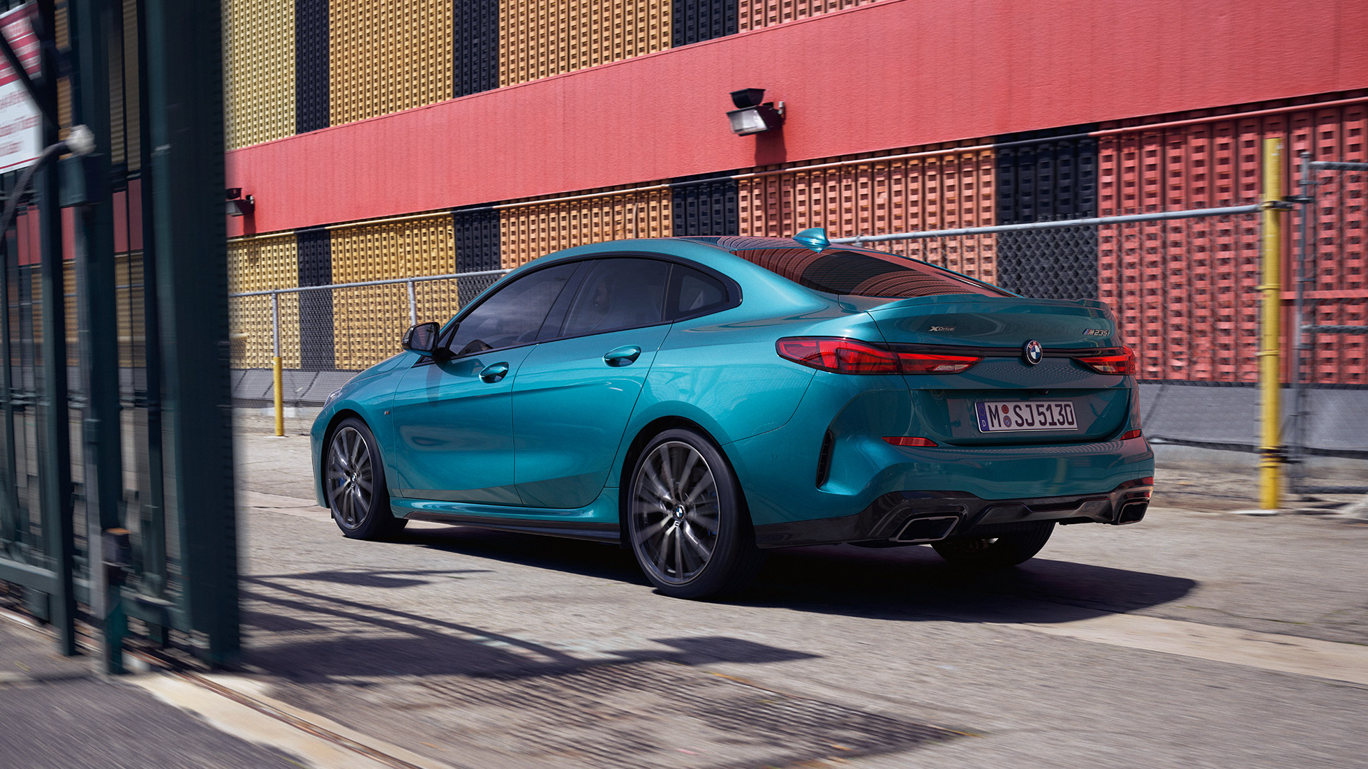 Progressives Design BMW 2er Gran Coupé F44 Progressives Design BMW 2er Gran Coupé Snapper Rocks Blau metallic F44 Dreiviertel-Seitenansicht