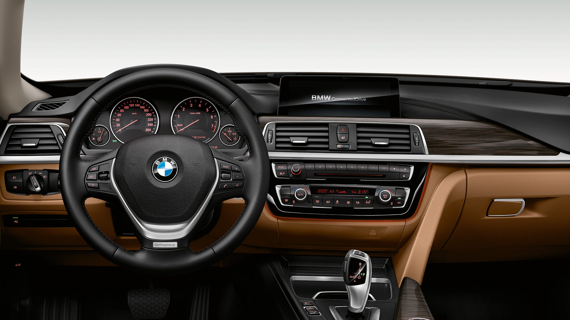 BMW Serie 3 GT, Versione Luxury Line cockpit BMW Serie 3 GT, Versione Luxury Line cockpit