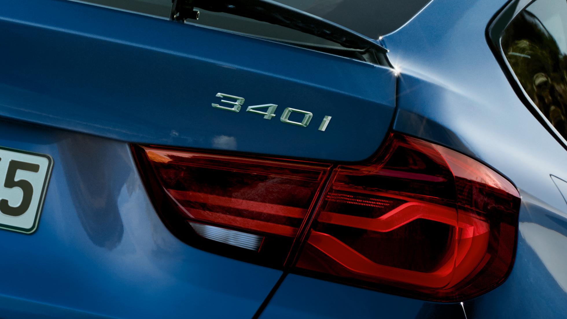 BMW 3er Gran Turismo, Modellname am Heck BMW 3er Gran Turismo, Modellname am Heck