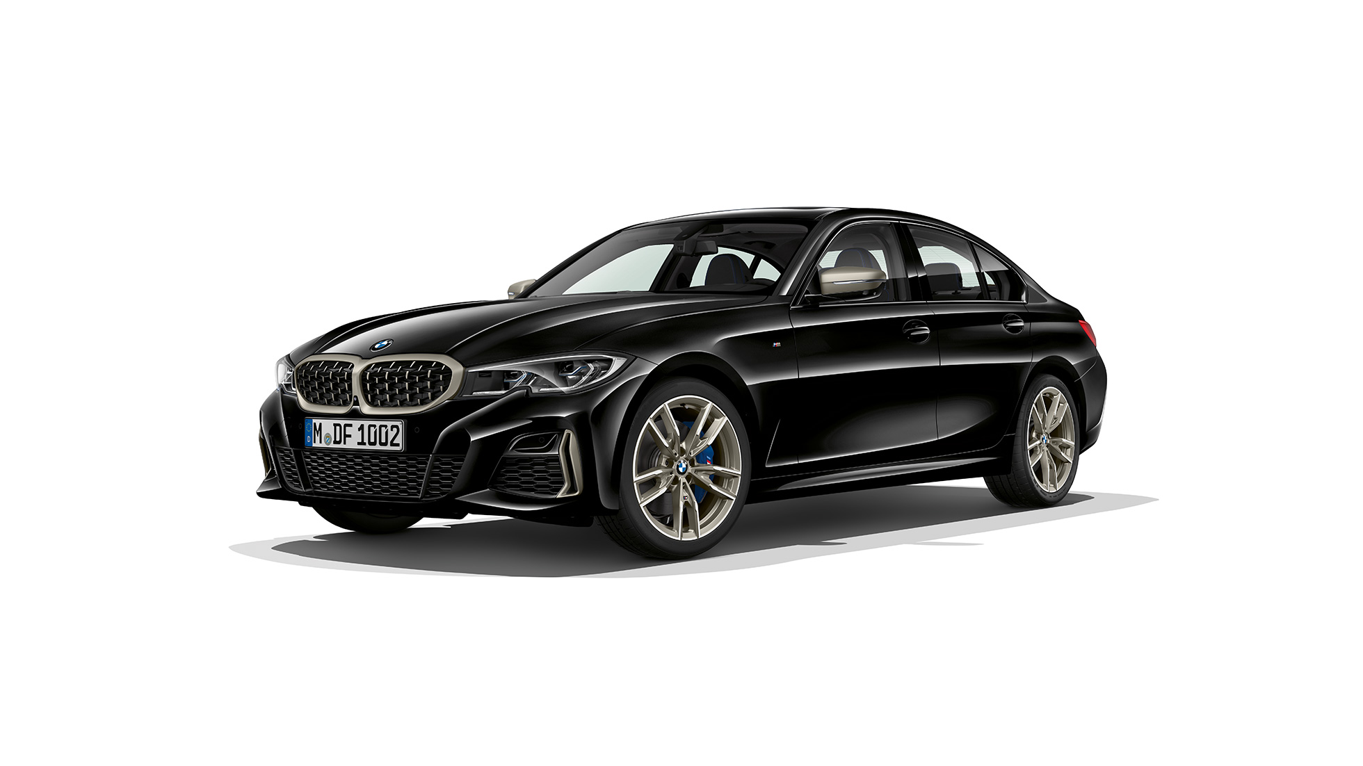 BMW Serie 3 Berlina, BMW M340i xDrive Inquadratura fissa laterale della BMW Serie 3 Berlina M340i xDrive.