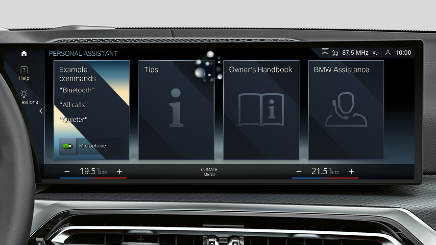 BMW Intelligent Personal Assistant BMW 3er Limousine LCI G20 BMW Intelligent Personal Assistant