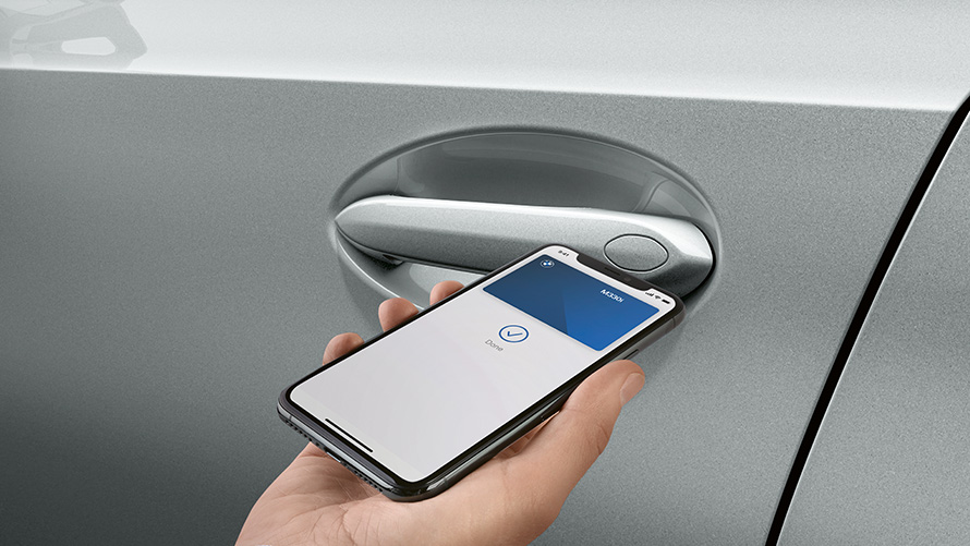 BMW Digital Key BMW Digital Key della BMW Serie 3 Touring LCI G21