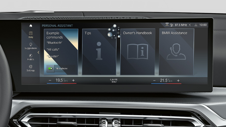 BMW Intelligent Personal Assistant BMW Intelligent Personal Assistant della BMW Serie 3 Touring LCI G21