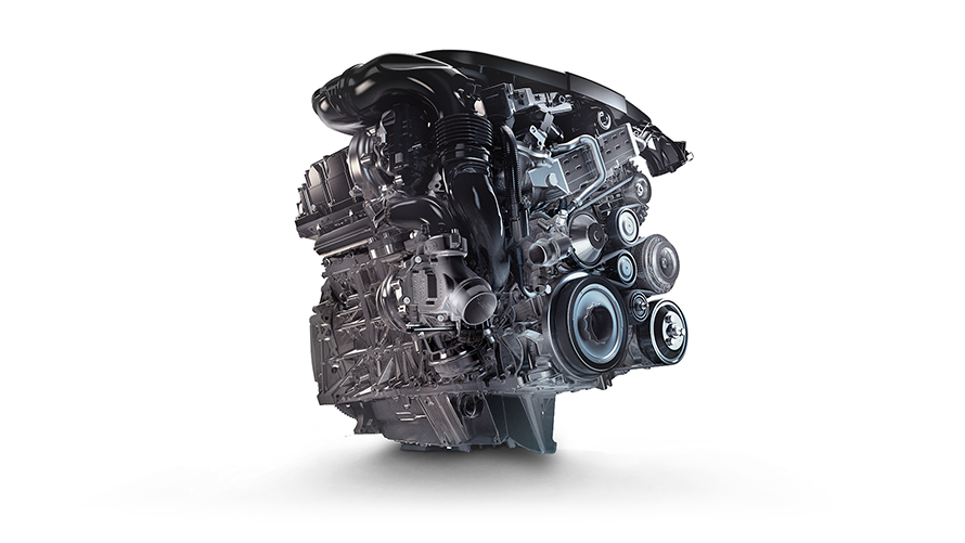Motore diesel a 6 cilindri in linea della BMW Serie 4 Cabrio Motore diesel a 6 cilindri in linea della BMW Serie 4 Cabrio