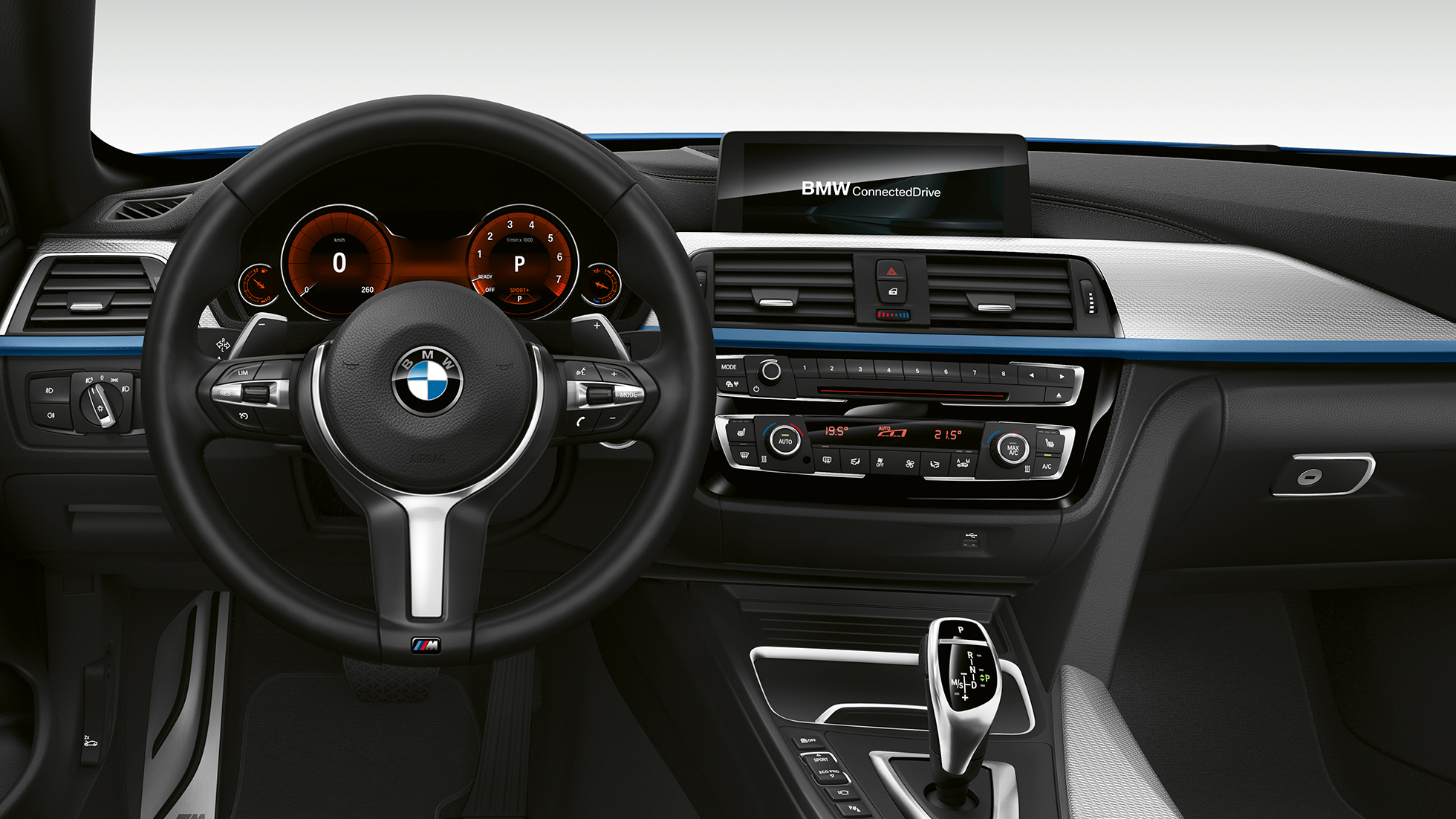 BMW Serie 4 Cabrio, Versione M Sport, cockpit BMW Serie 4 Cabrio, Versione M Sport, cockpit