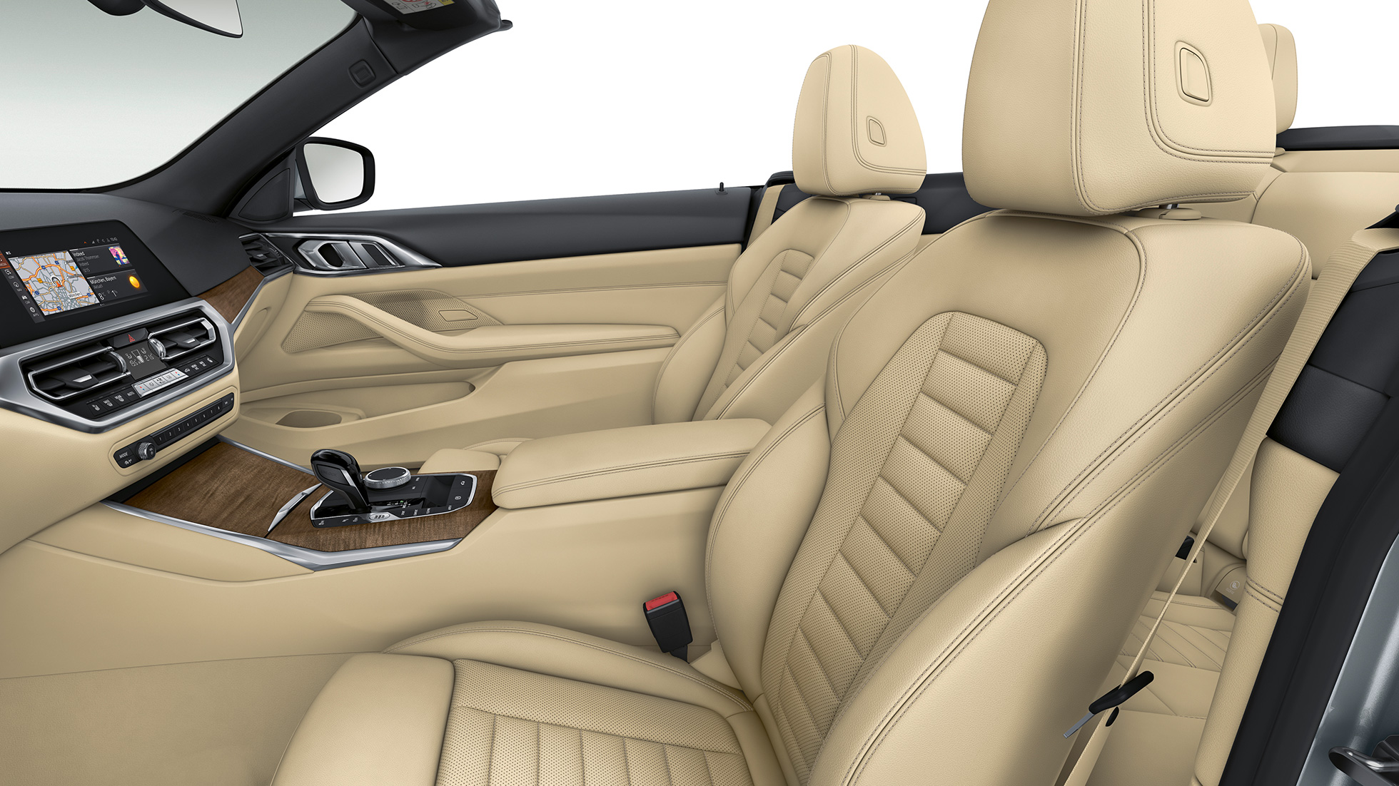 Sitze BMW 4er Cabrio Basisausstattung G23 2020 BMW 4er Cabrio G23 2020 Basisausstattung Innenraum Sitze