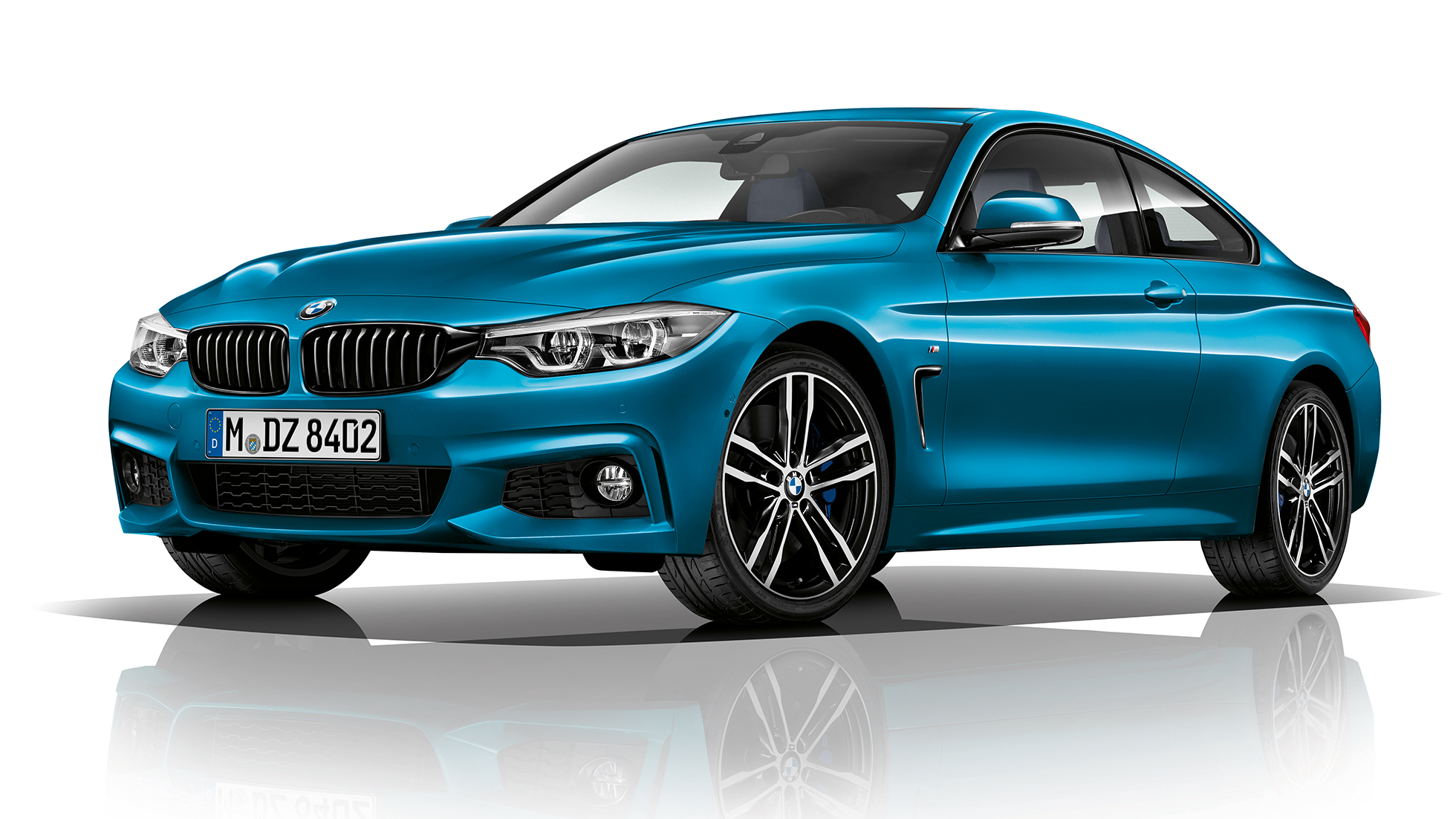 BMW 4er Coupé, Modell M Sport Dreiviertel Frontschuss BMW 4er Coupé, Modell M Sport Dreiviertel Frontschuss