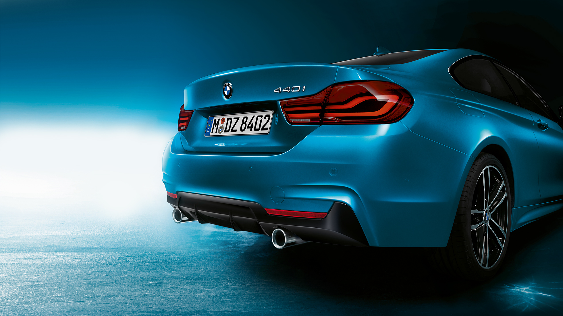 BMW Serie 4 Coupé, denominazione modello sul posteriore BMW Serie 4 Coupé, denominazione modello sul posteriore
