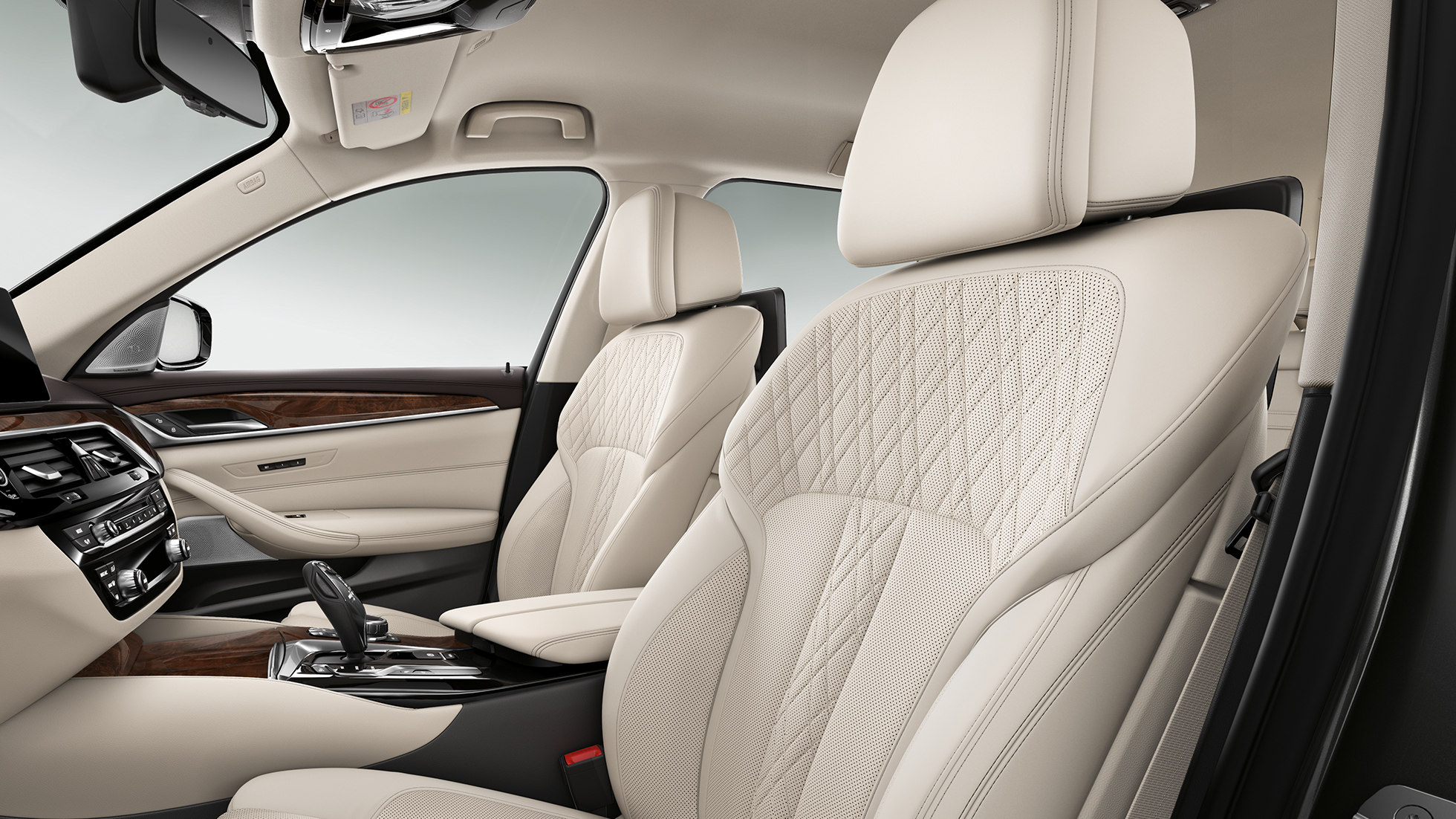 Luxury Line garnissages BMW Série 5 Touring Luxury Line BMW Série 5 Touring 540i xDrive Touring G31 Sophistograu Brillanteffekt metallic garnissages