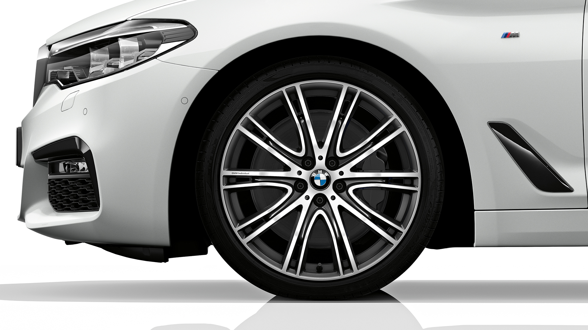 Kit M Sport jantes BMW Série 5 Touring Kit M Sport BMW Série 5 Touring 530d xDrive Touring G31 Alpinweiß jantes