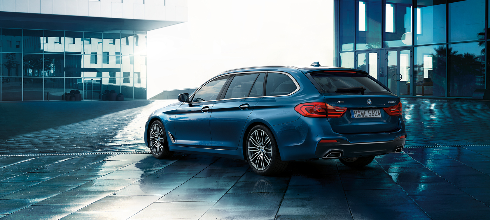 Confort BMW Série 5 Touring Confort BMW Série 5 Touring 530d xDrive Touring G31 Vue de trois-quarts arrière