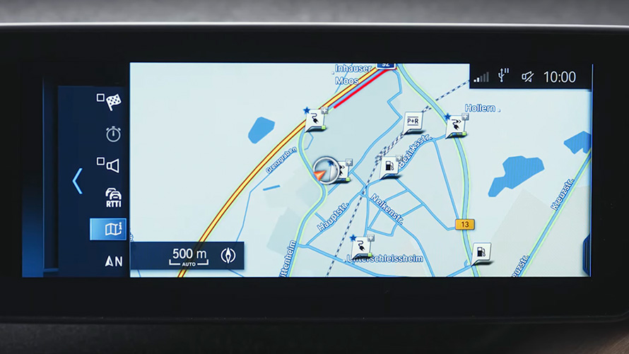 BMW Plug-in-Hybrid Navigationssystem BMW Plug-in-Hybrid Navigationssystem