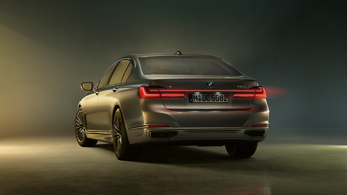 BMW 7er Limousine Lichtkonzept Lichtkonzept: BMW 7er Limousine Heckansicht