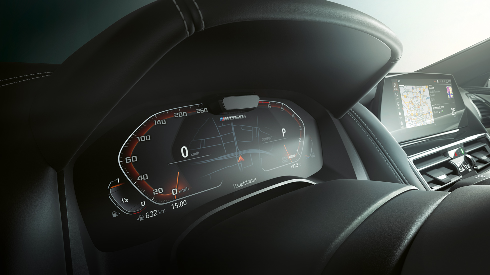 BMW M850i xDrive, quadro strumenti, Driving Assistant Plus. BMW M850i xDrive, quadro strumenti, Driving Assistant Plus.