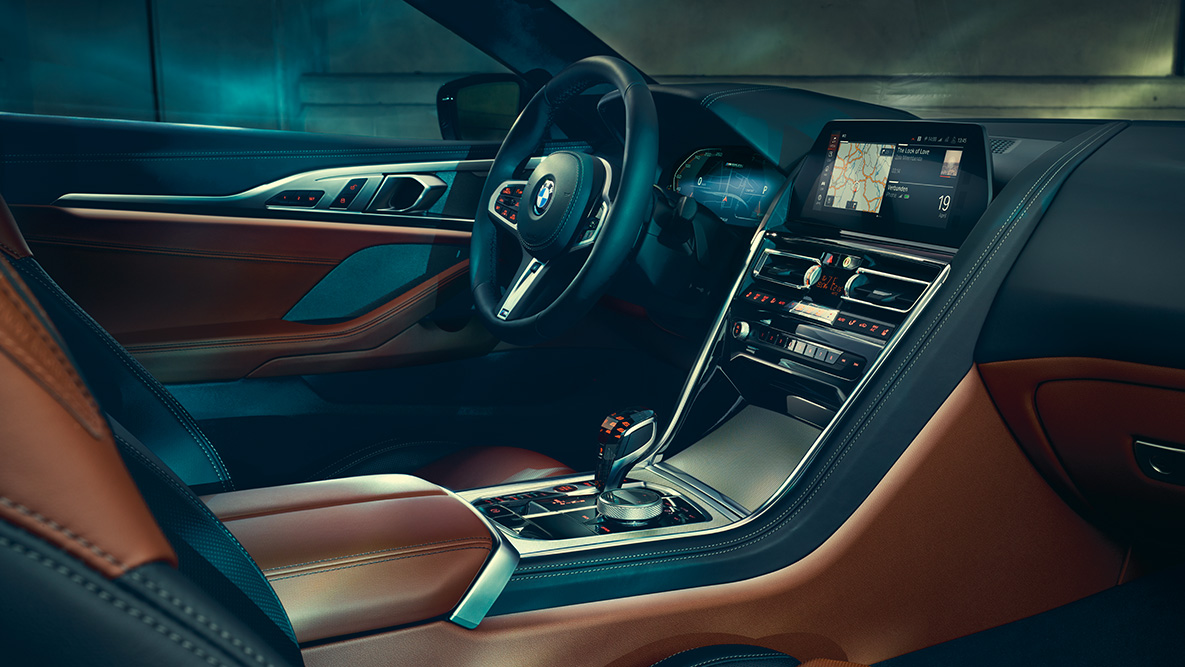 BMW Série 8 Coupé, intérieur. G15 Intérieur de la BMW Série 8 Coupé. G15