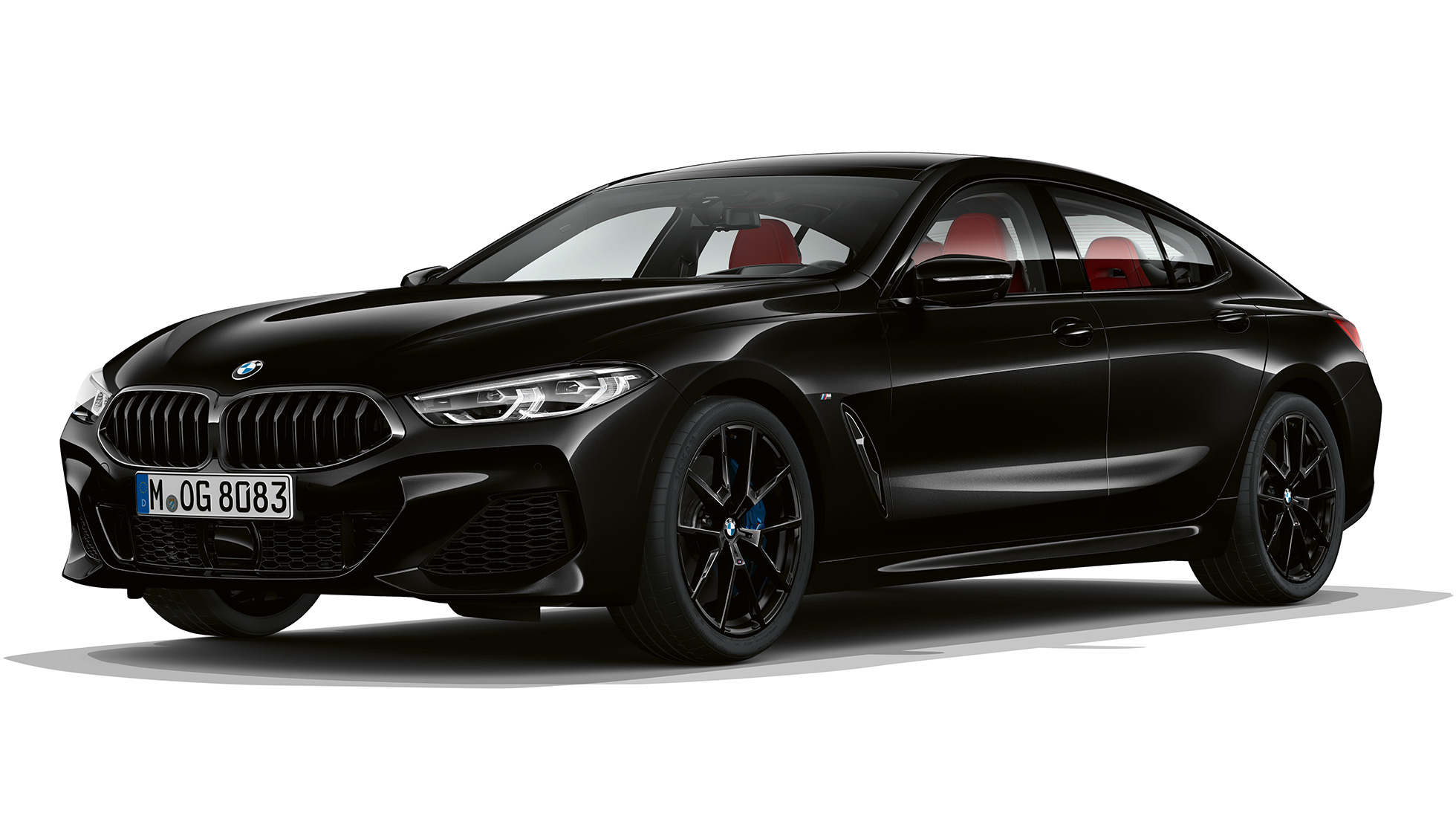 M Sportpaket Dreiviertel-Frontaufnahme G16 BMW 8er Gran Coupé, M Sportpaket Dreiviertel-Frontaufnahme G16