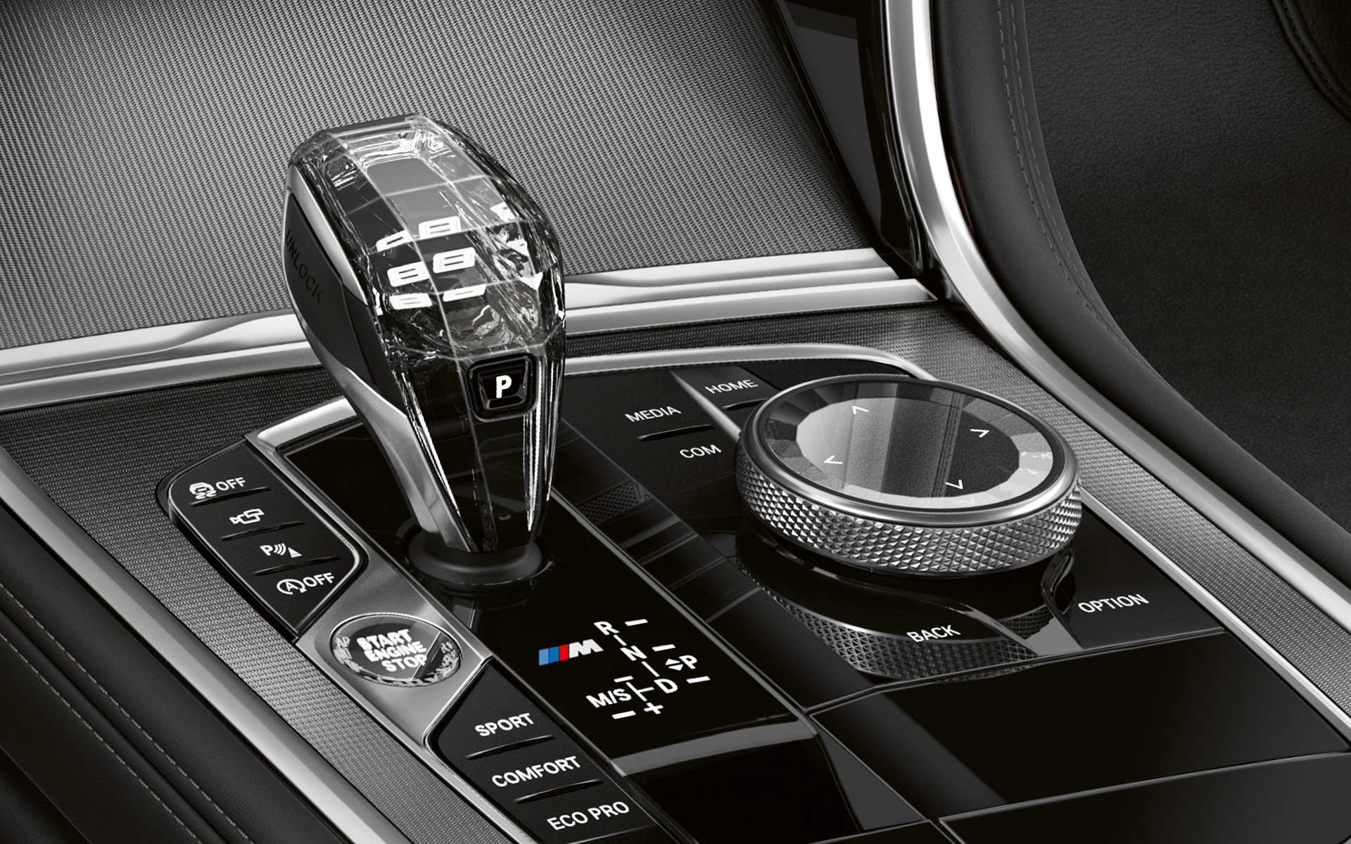 Pure Contrast, cockpit G16 BMW Serie 8 Gran Coupé, Pure Contrast, cockpit G16