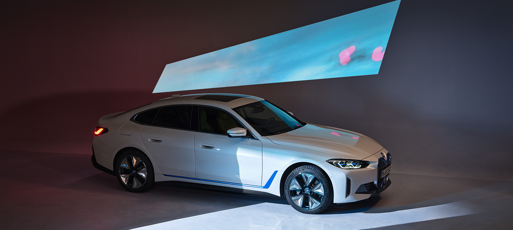 BMW i4 2021 G26 BMW i4 2021 G26 vollelektrisches Gran Coupé Elektroauto