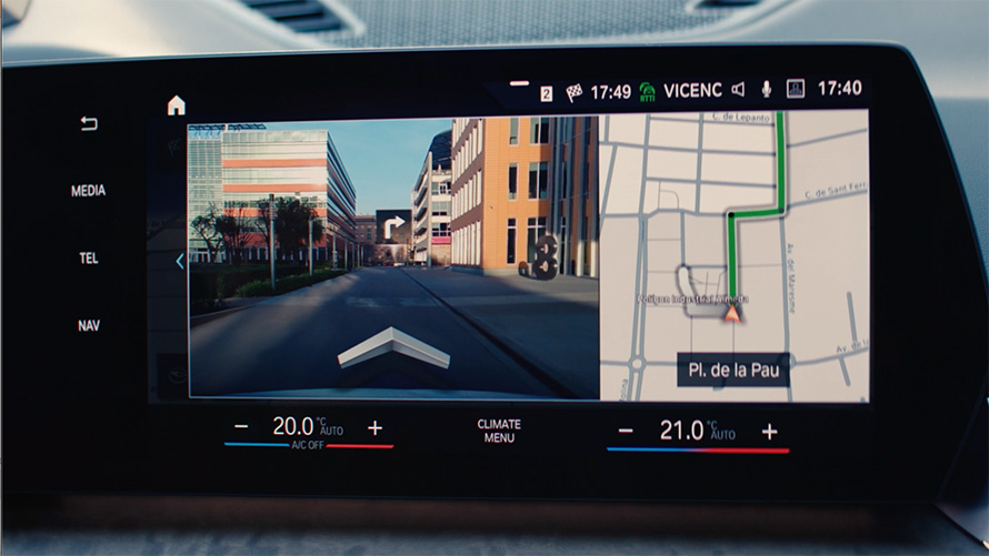 BMW iX1 U11 BEV Augmented Navigation BMW iX1 U11 BEV Augmented Navigation