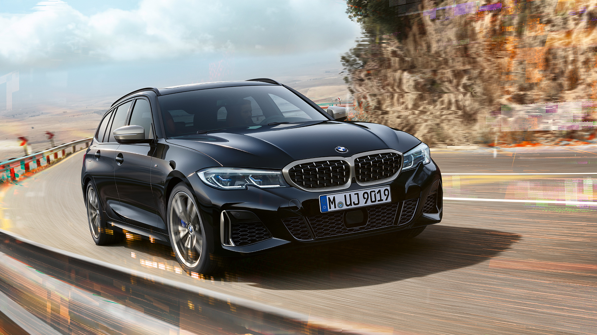 Design avant des naseaux et des prises d'air G21 BMW M340i xDrive Touring, design avant, naseaux et prises d'air G21