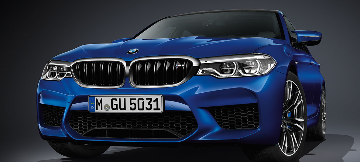 M5 Frontdesign. BMW M5 Frontansicht.