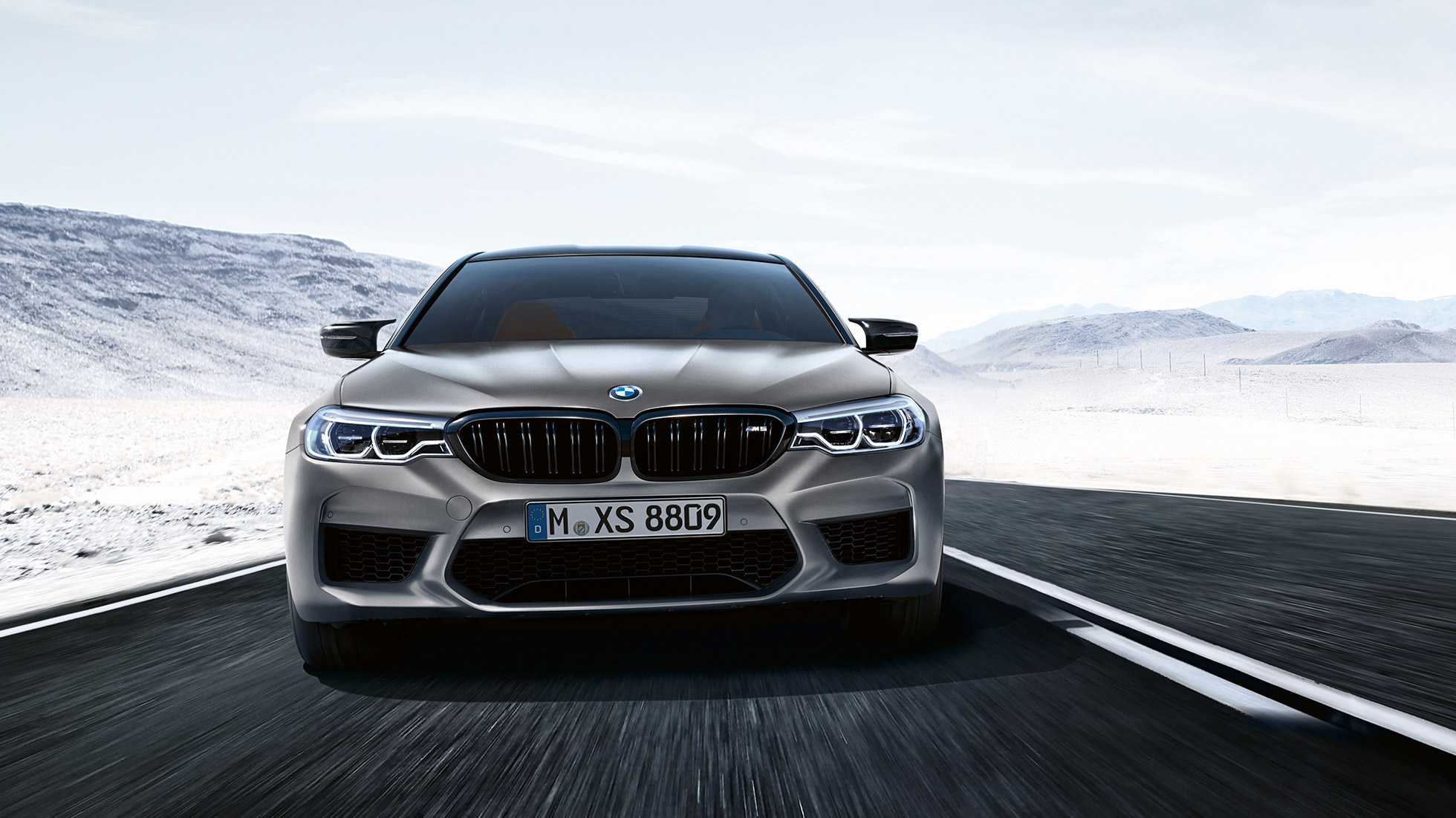 Frontdesign. BMW M5 Competition Design Frontansicht.