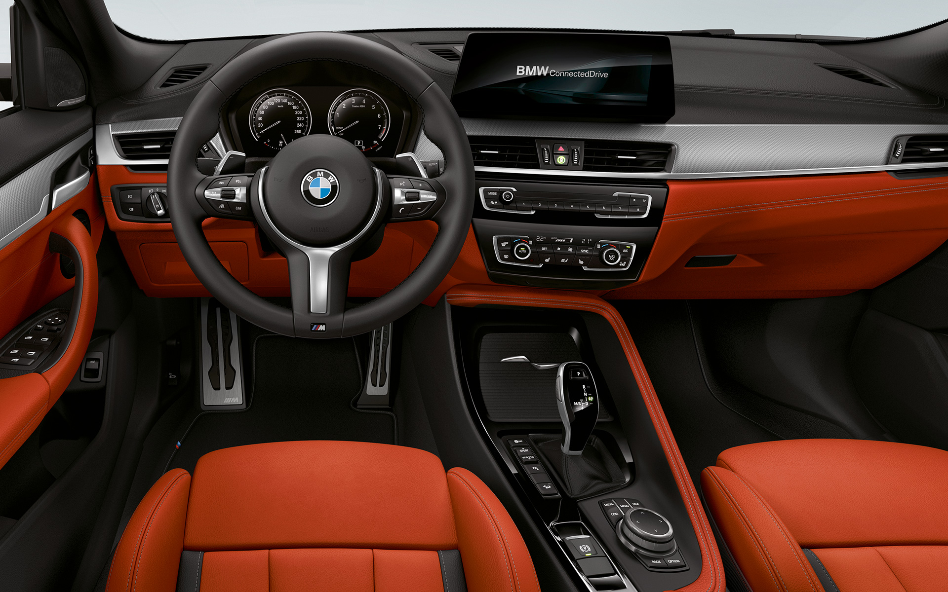 M Lederlenkrad BMW X2 M35i (F39) Innenraum 