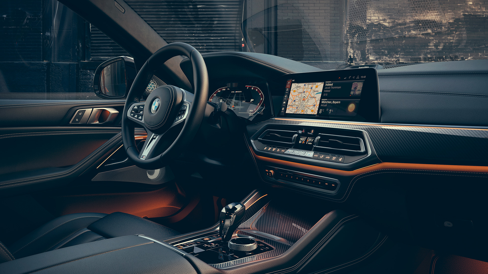 Design degli interni della BMW X6 M50i e della M50d G06 Design degli interni della BMW X6 M50i e della M50d G06 Cockpit