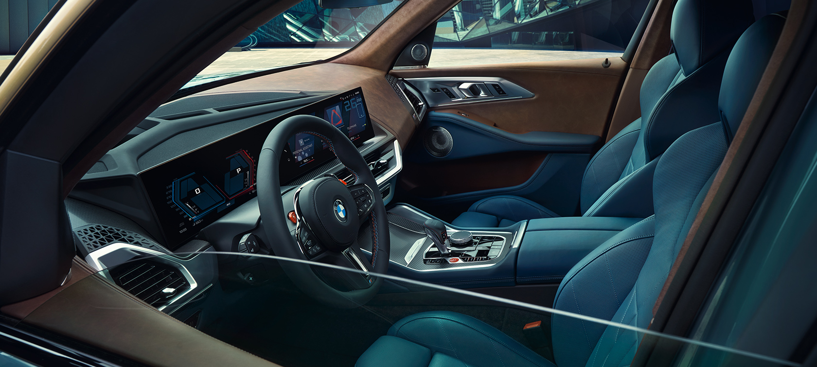 Cockpit e tecnologie della BMW XM G09 Cockpit e tecnologie della BMW XM G09