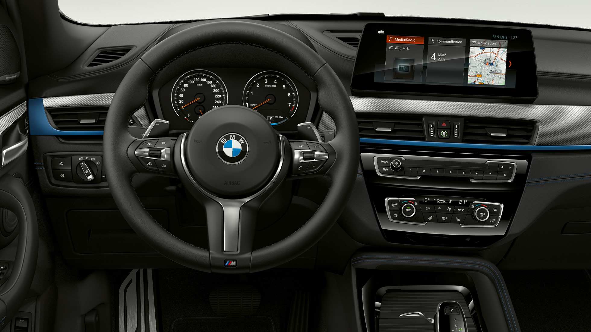 BMW X1 dettagli e dati tecnici BMW.ch